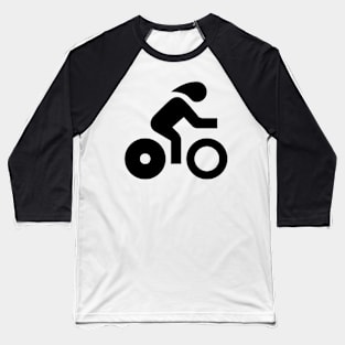 Marathon Cycling Icon Baseball T-Shirt